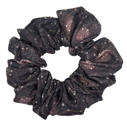 Shackled Spiders Halloween Scrunchie