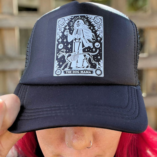 The Dog Mama Trucker Cap