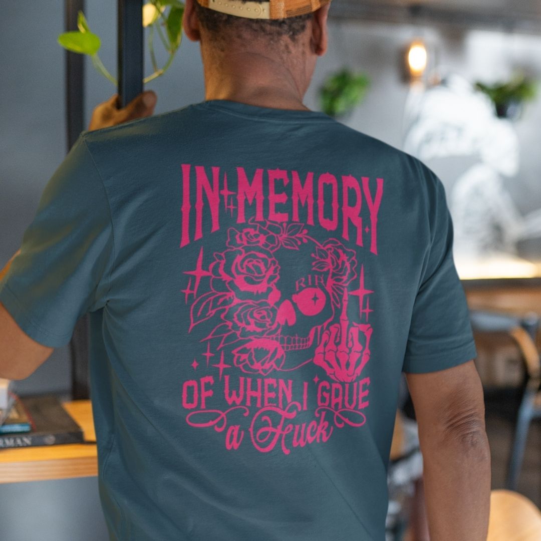 Pink In Memory Oversized T-shirt