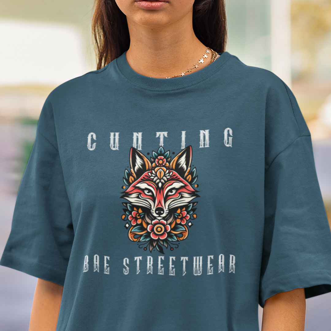 Cunting Fox Oversized Tshirt