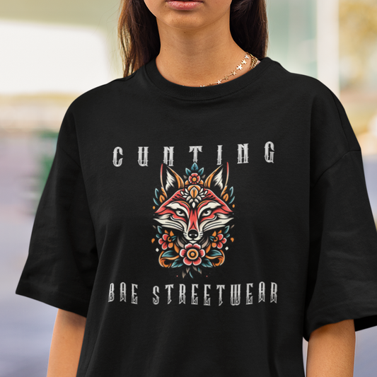 Cunting Fox Oversized Tshirt