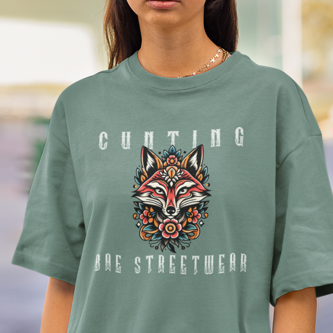 Cunting Fox Oversized Tshirt