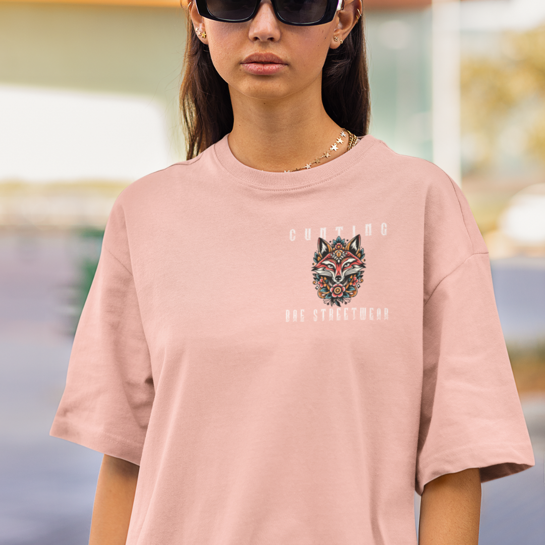 Cunting Fox Oversized Tshirt