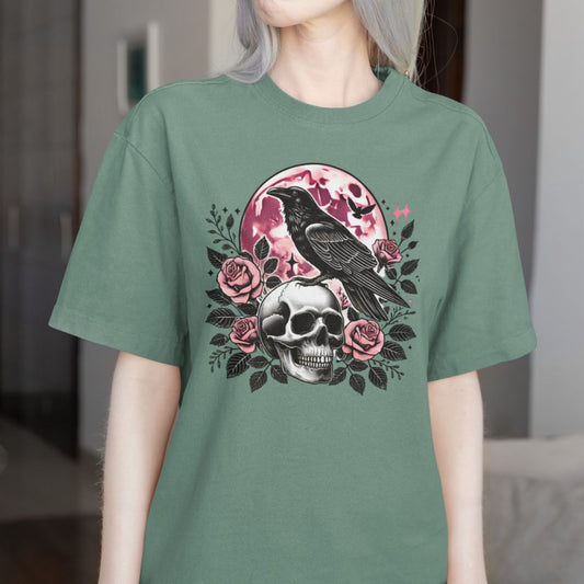 Raven of Death Oversized Tshirt