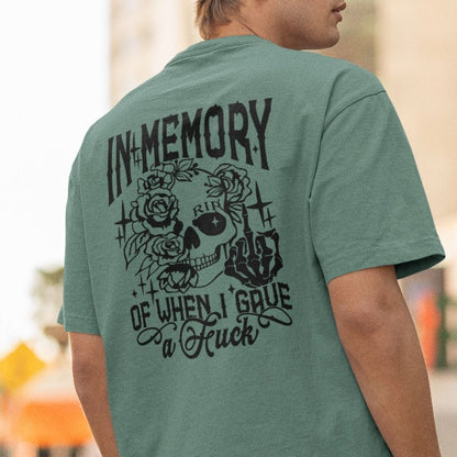 Black In Memory Oversized T-shirt