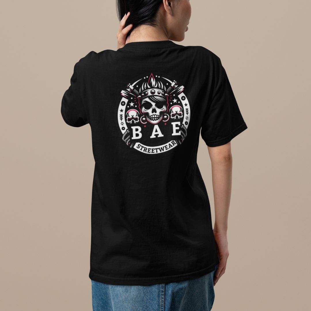 Bae Streetwear Black Tshirt