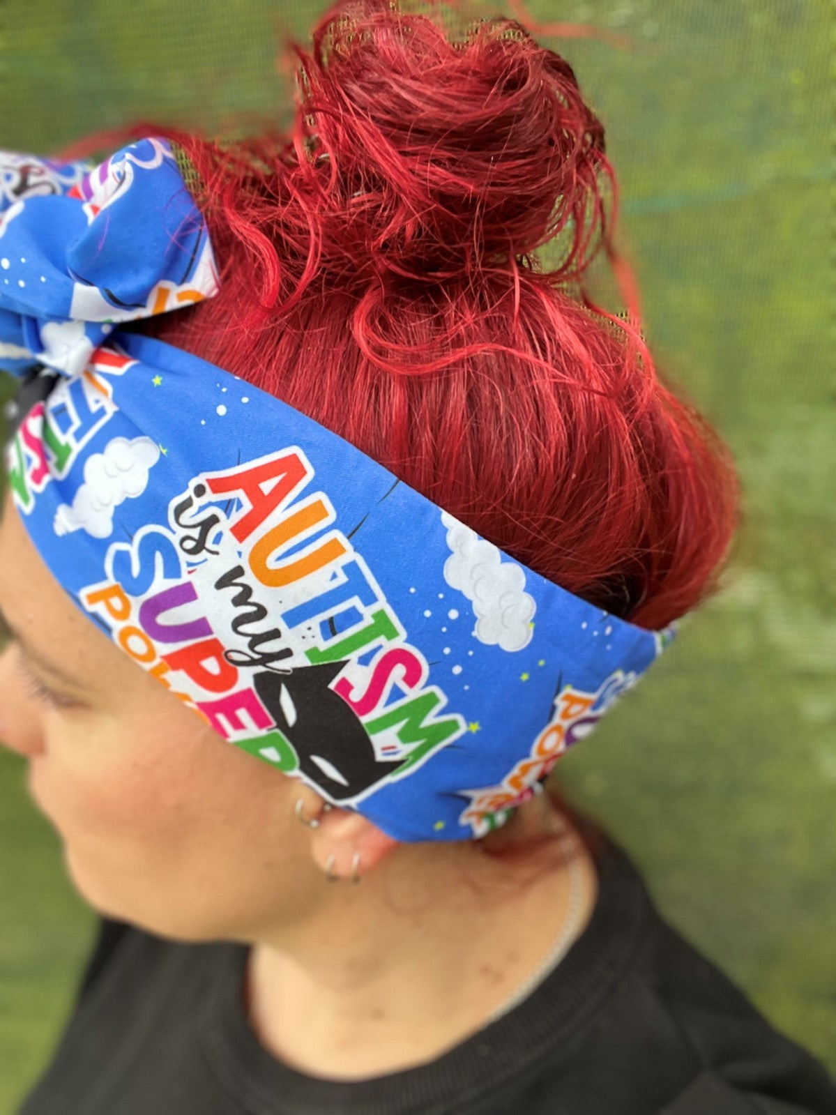 Autism is my superpower Wire Headband