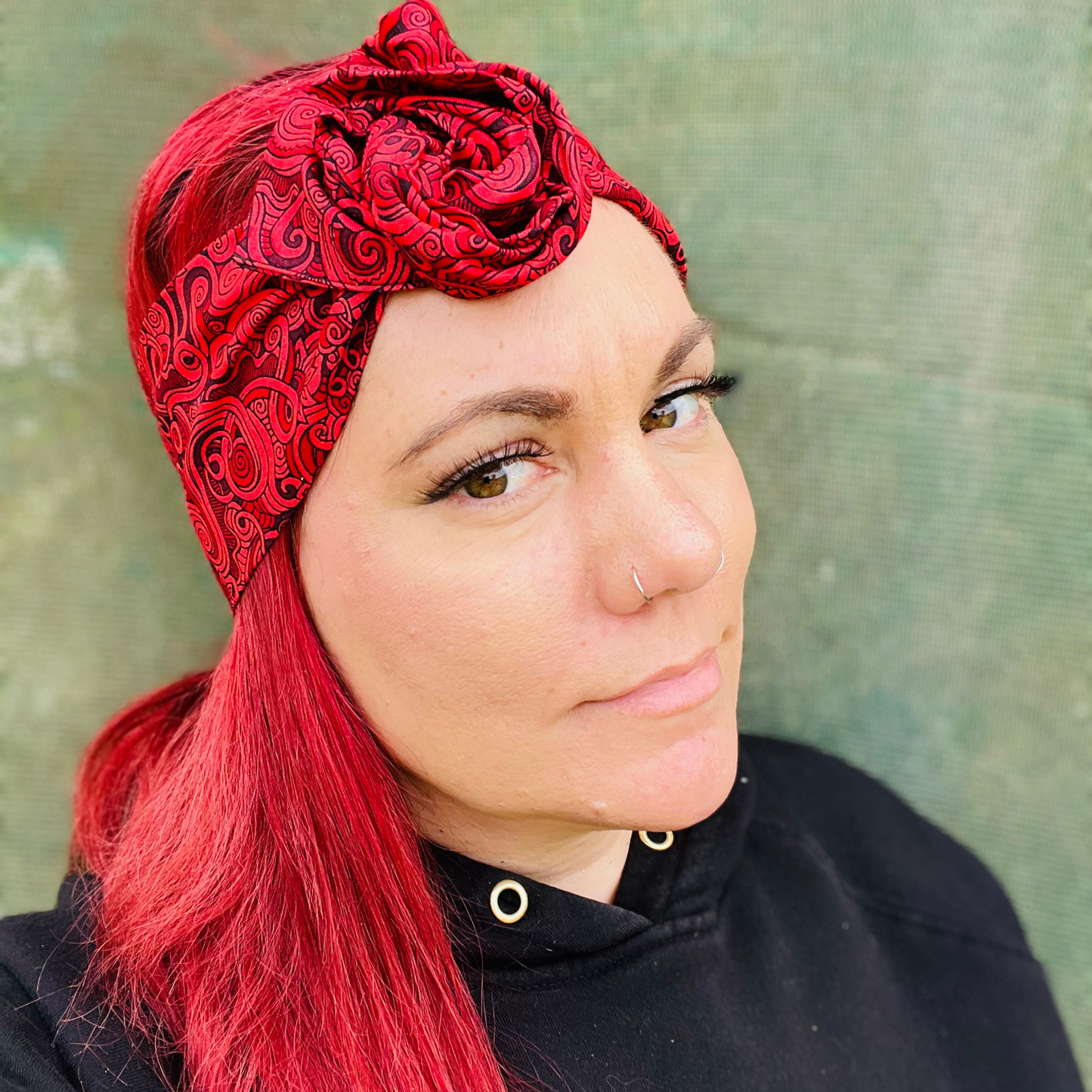 Maori Koru Wired Head Wrap