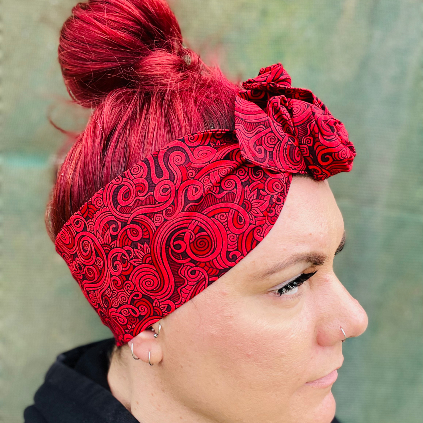 Maori Koru Wired Head Wrap