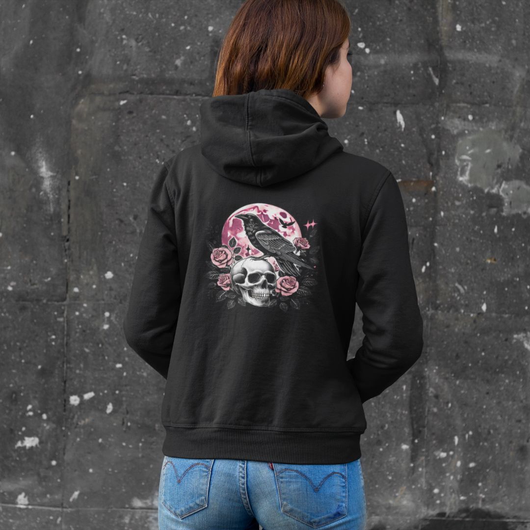 Raven of Death Oversized Hoodie