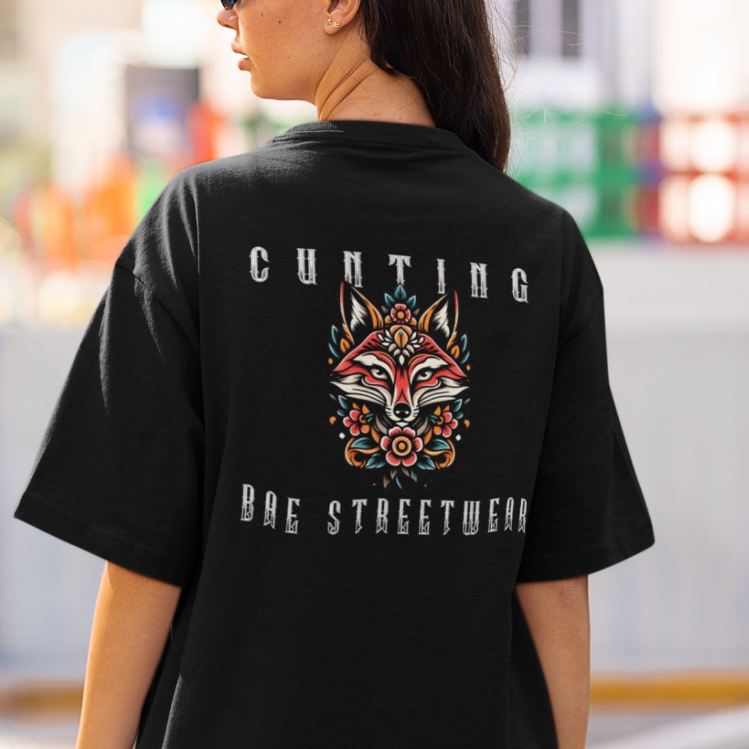 Cunting Fox Oversized Tshirt