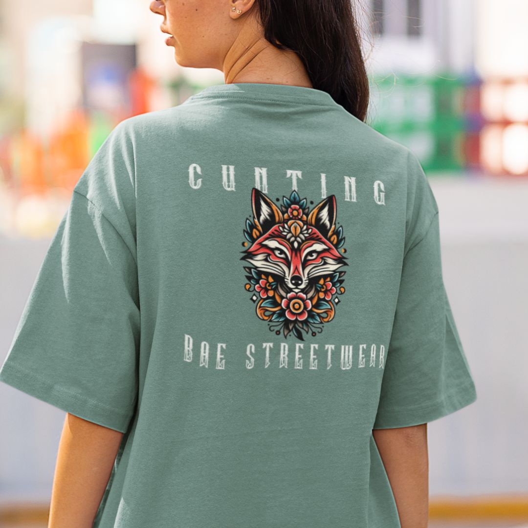 Cunting Fox Oversized Tshirt