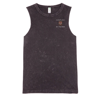 Cunting Tank - Black Stone Washed