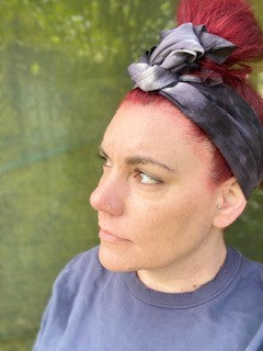 Black Tie Dye Wire Headband - Bae Bands Australia Twist Bow Wire Headband allows for your headband to stay in place all day with no headaches,