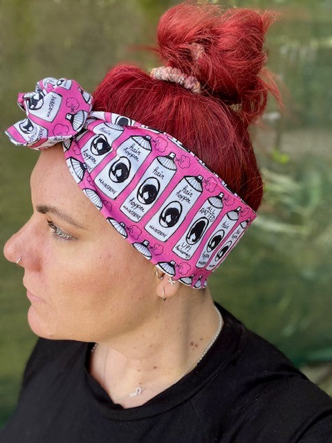 Fabric Headband with Wire